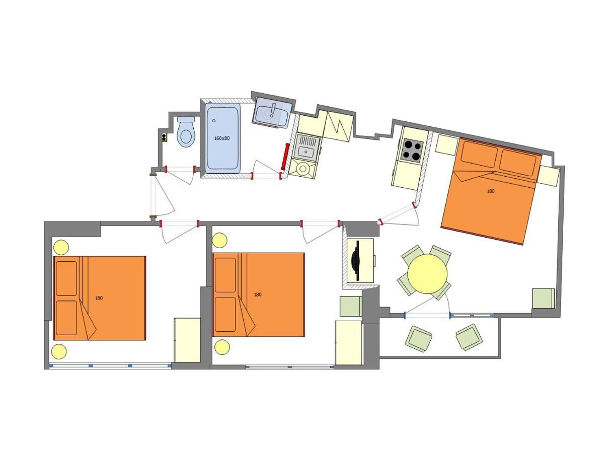 Colorful Day In Prague Design Apartments 外观 照片